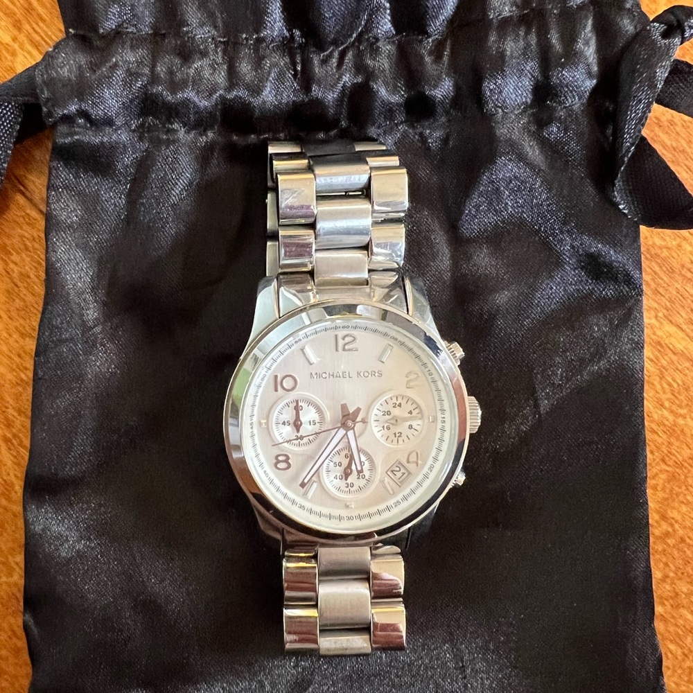 Silver Michael Kors Watch